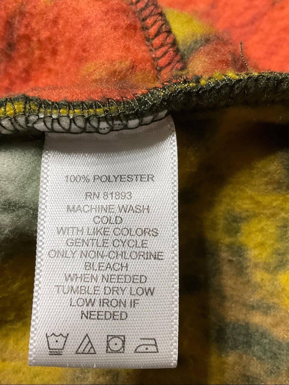 D & Co. V-Neck Floral Fleece - Picture 12 of 13
